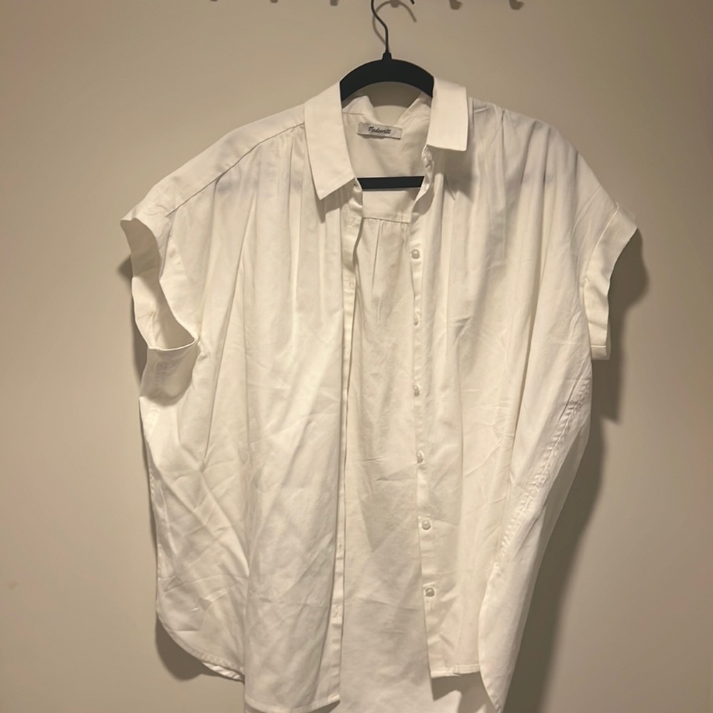 Madewell Button Up Top